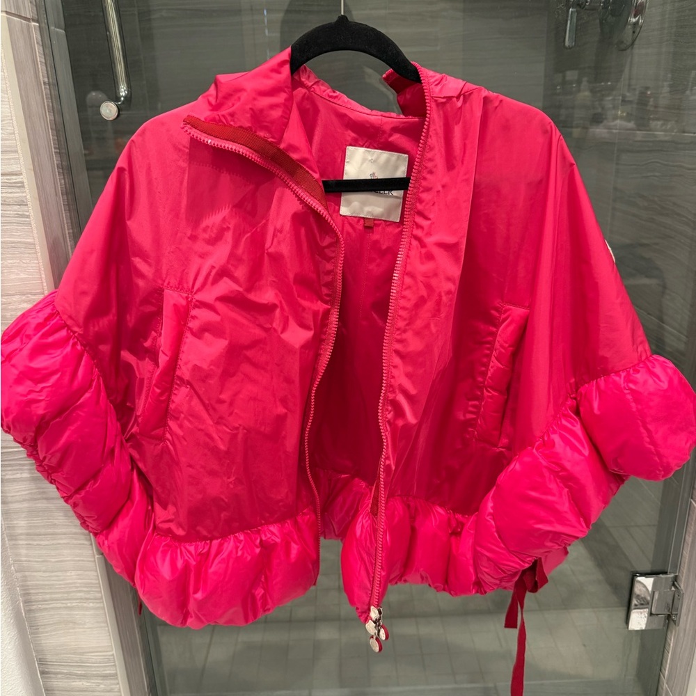 Moncler Vibrant Pink Puffer Jacket